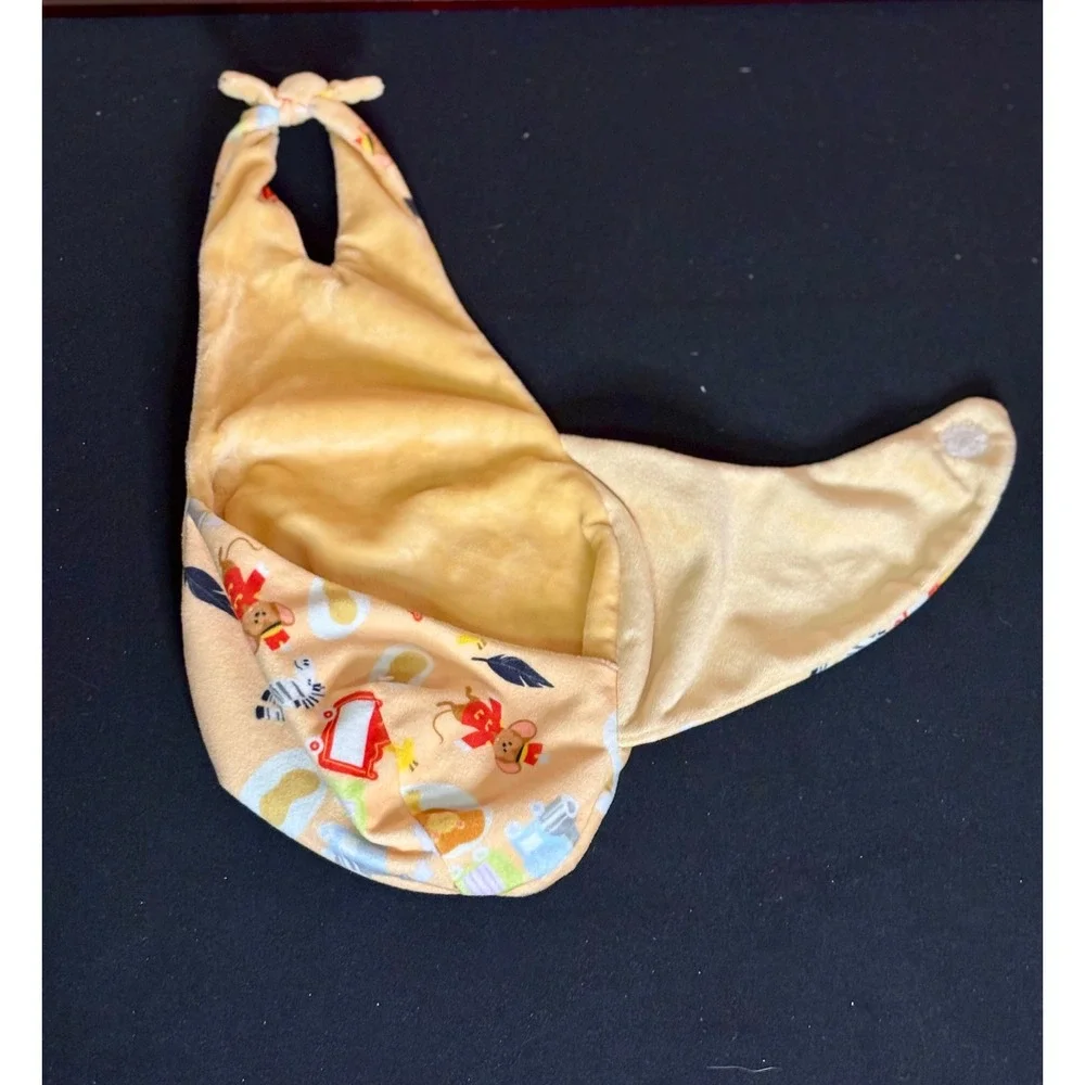 Disney Parks Dumbo Babies Plush Stuffed Animal with Removable Swaddle Pouch 10in